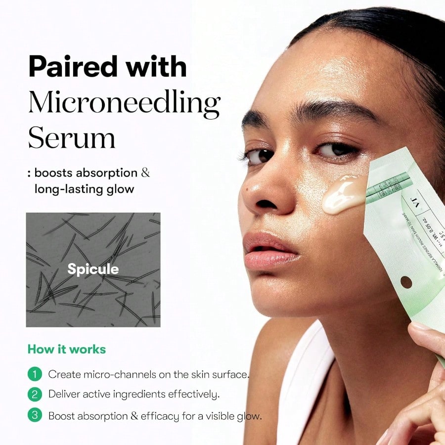 VT  COSMETICS Collagen Reedle Shot 100 2-Step Hydrogel Mask(34.5gx4ea), Intensive Firming, Exosome 500Da Collagen, Fine Lines, Overnight Melting Mask, Korean Facial Mask, Pink Collagen