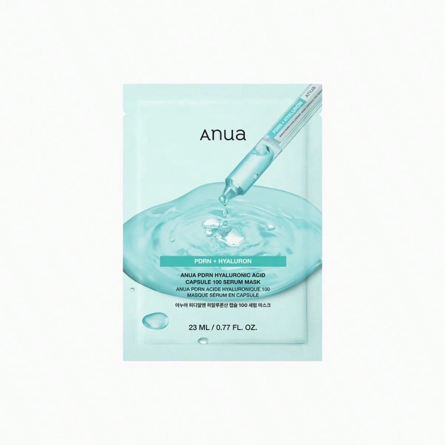 ANUA PDRN Hyaluronic Acid Capsule 100 Serum Mask 1ea