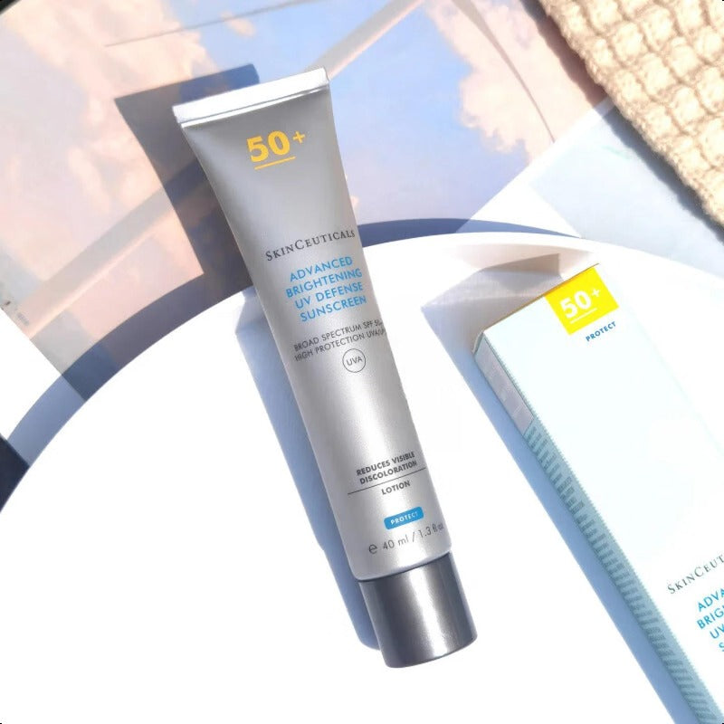 Shuülika Small Silver Umbrella Sunscreen 40ml, High-Powered Whitening SPF 50, Anti-aging and Brightening Sunscreen, Suitable for All Skin Types