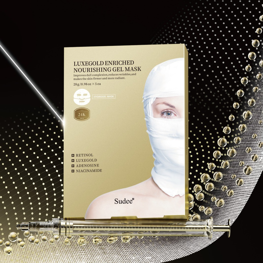 SUDEE New Gold Mask 1Box/5PCS (Anti-Wrinkle & Fine Line Reduction)