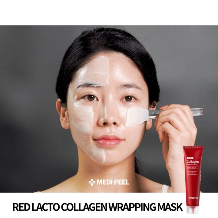 medi-peel Red Lacto Collagen Wrapping Mask 70ml Pore Tightening Lifting