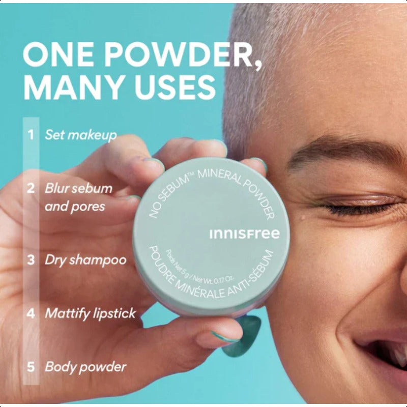 Innisfree 23NEW No Sebum Mineral Powder 5g