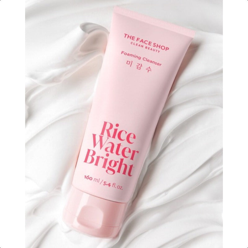 THE FACE SHOP Rice Water Bright Foaming Cleanser 160ml
