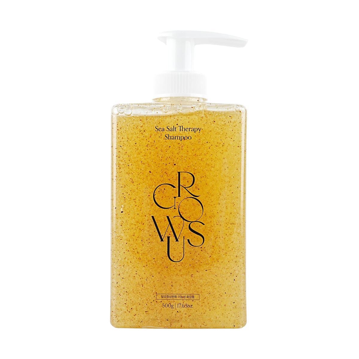 GROWUS Sea Salt Therapy Shampoo 500ml, Fresh, Deep Cleansing