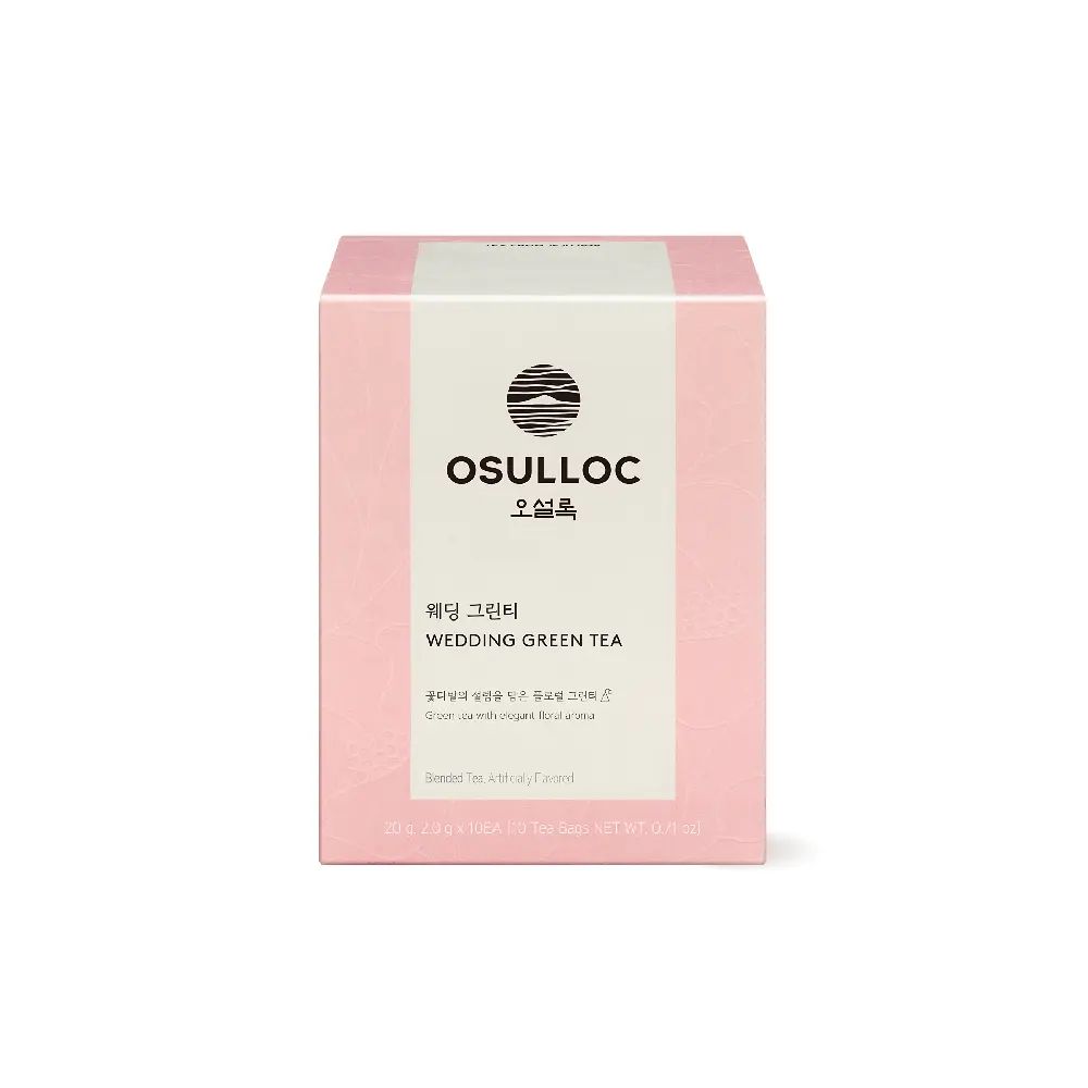 OSULLOC Wedding Green Tea 2g×10 Tea Bags 20g