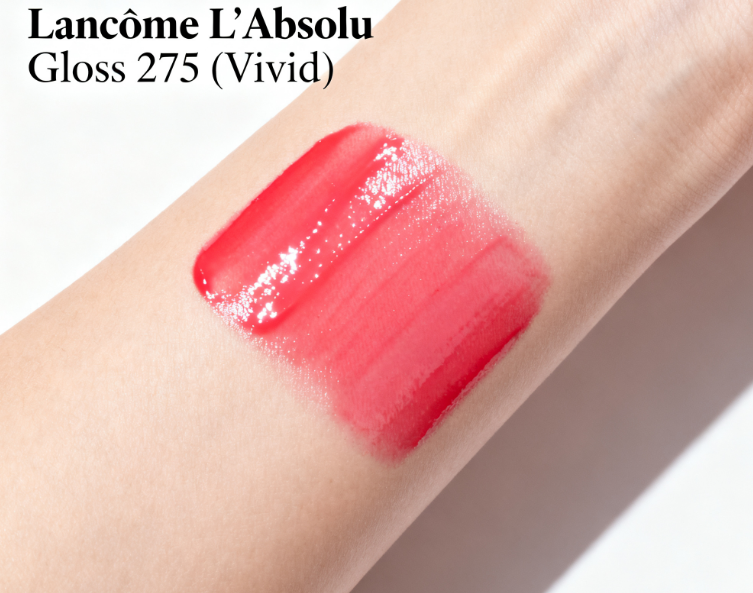 Lancôme L'Absolu Rouge Lip Lacquer - All Day Wear - Lightweight