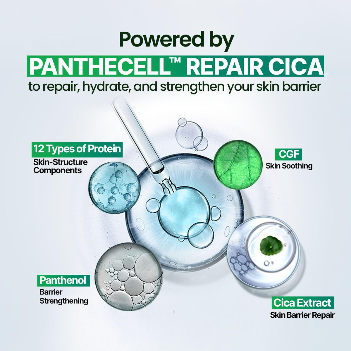 BIOHEAL BOH Panthenol Centella Bubble Cleanser 150ml, Foaming Facial Cleanser, Soothing & Repairing