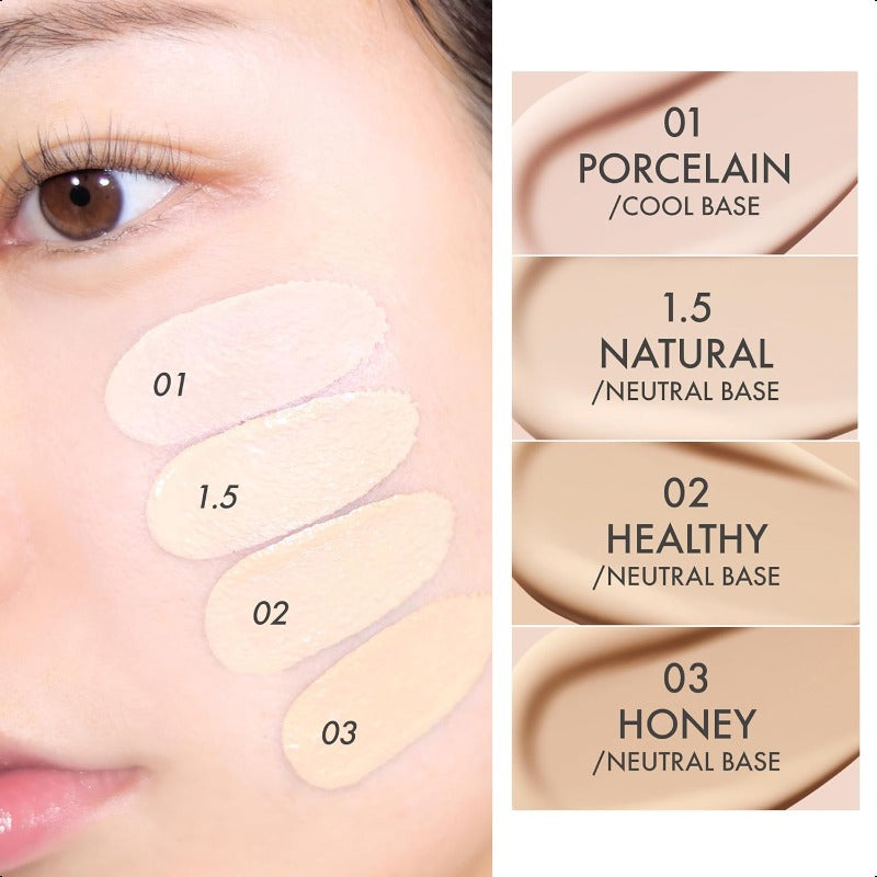 Amuse SEOUL Ceramic Skin Perfector Cushion Foundation(15g / 0.52oz.)