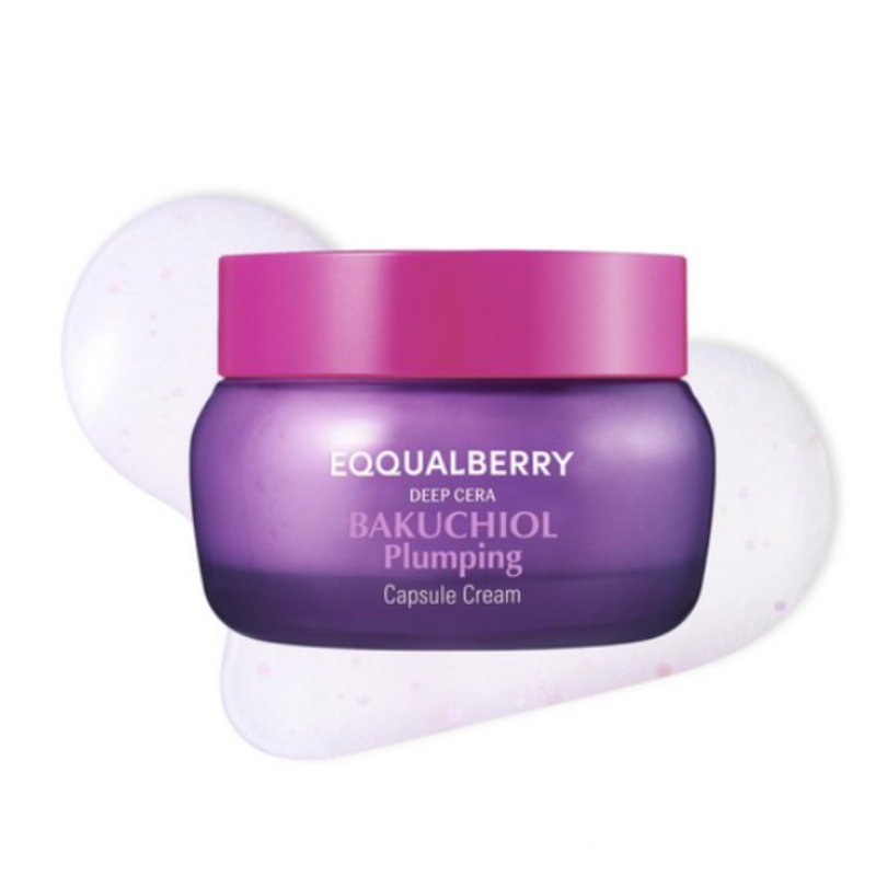 EQQUALBERRY Bakuchiol Plumping Capsule Cream 50ml