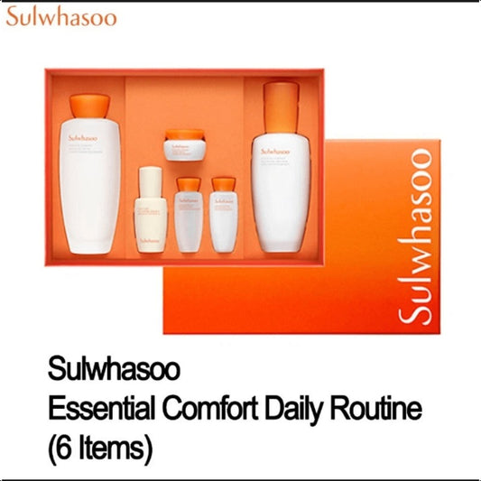 SULWHASOO Essential Comfort Daily Routine (6 Items) Skin Care Set