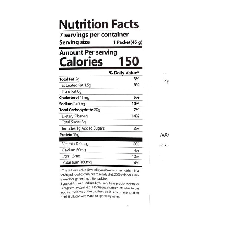 Flimeal Strawberry Meal Replacement Shake 45g/pack