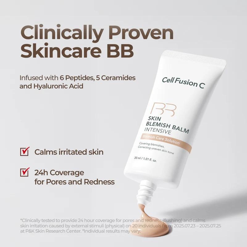 Cell Fusion C Skin Blemish Balm Intensive (Tinted Moisturizer BB Cream New Ver 30ml