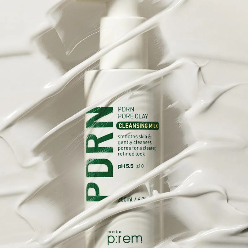 Make Prem PDRN Pore Clay Cleansing Milk 200ml