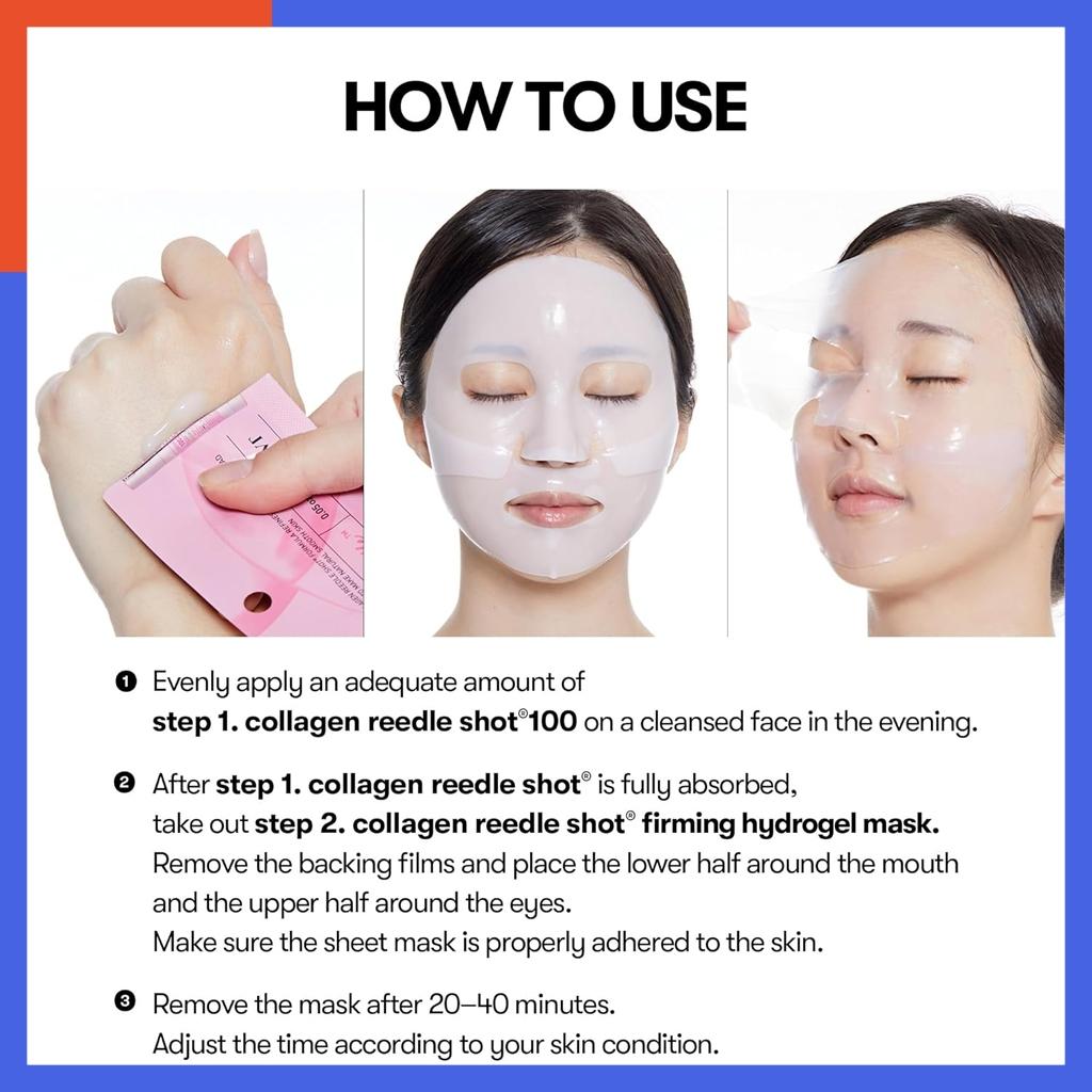 VT Collagen Reedle Shot 100 2Step Hydrogel Mask(34.5gx4ea)