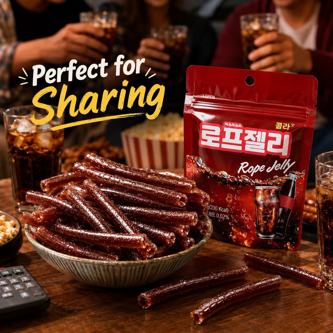 YEM 可乐味长条糖60g+柠檬味长条糖60g+苹果味立方体填充软糖70g
