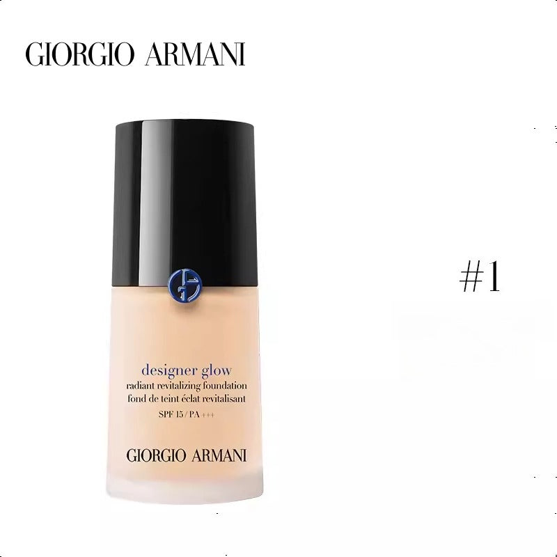 Giorgio Armani Designer Glow Radiant Revitalizing Foundation - # 1#2 30ml/1oz