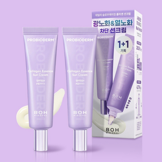 BIOHEAL BOH Probioderm Collagen Essence Sun Cream SPF50+PA++++ 50ml*2