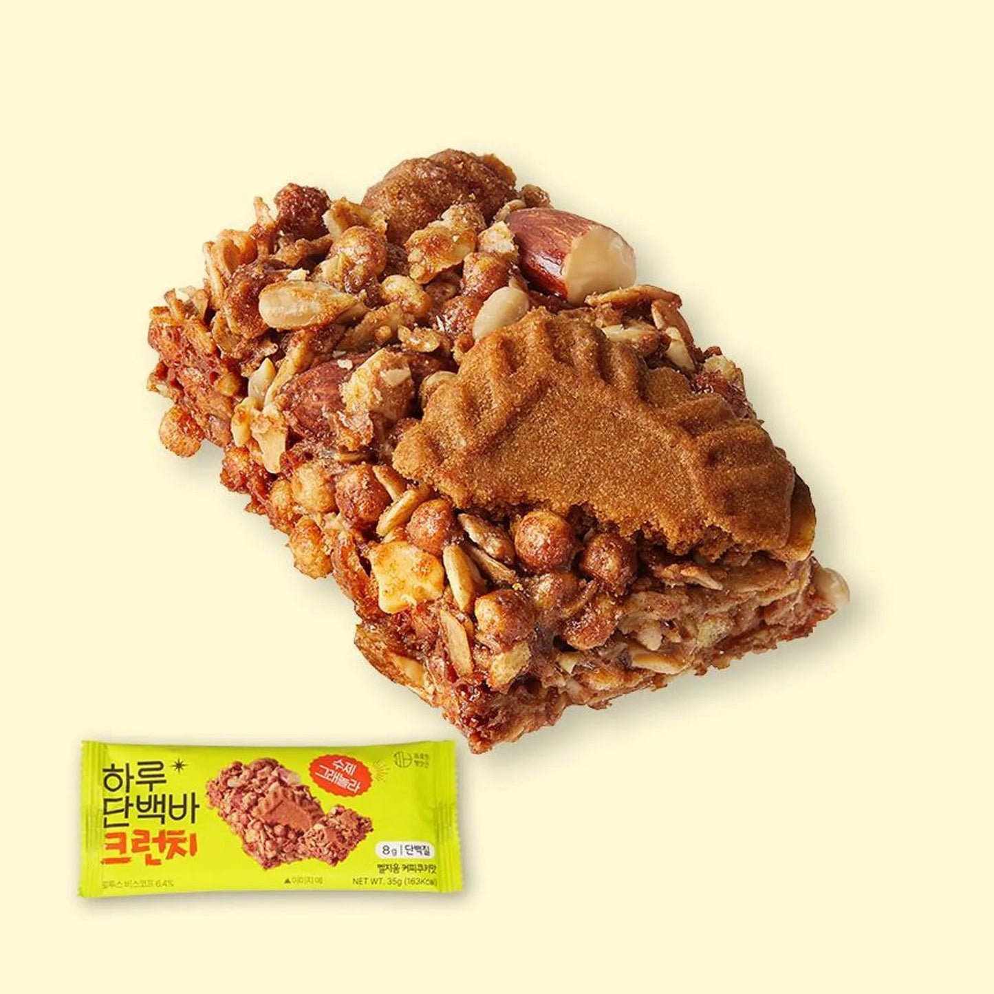 proteinmill 每日蛋白棒脆脆#比利时咖啡饼干35g