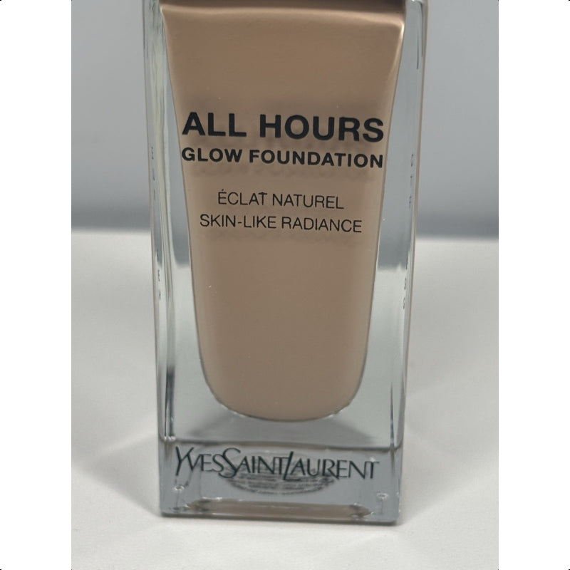 YSL All Hours Glow Foundation - Shade: LC2 - Brand New In Box - Full Size 25ml