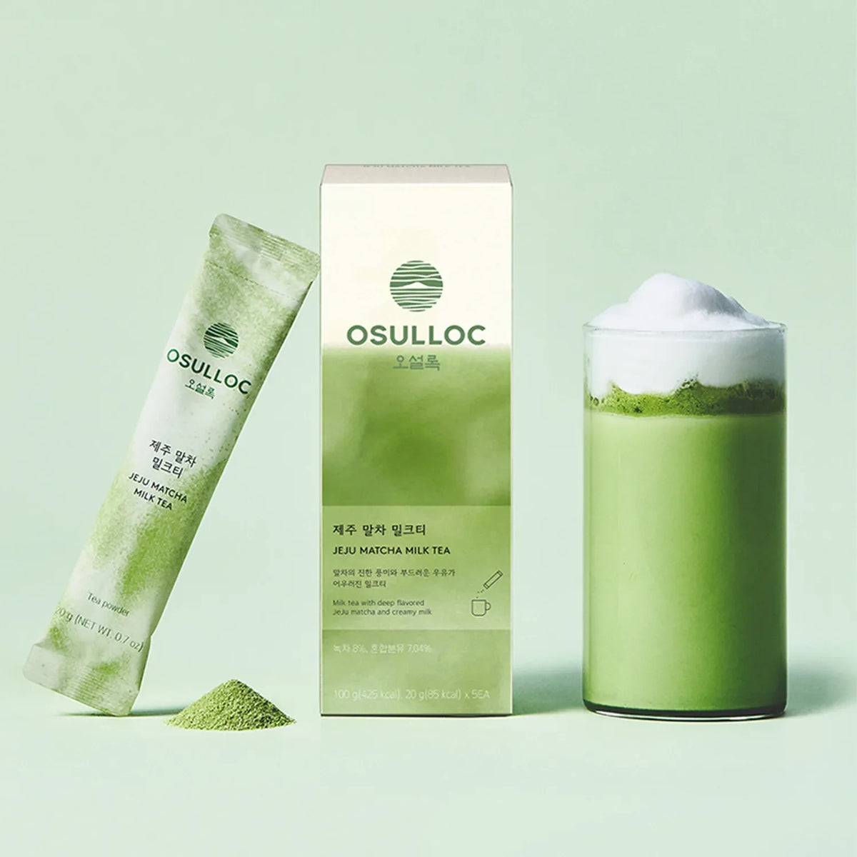 OSULLOC Jeju Matcha Milk Tea 5ea