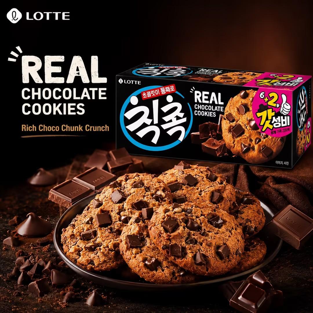 Lotte Chocolate Cookies 120g
