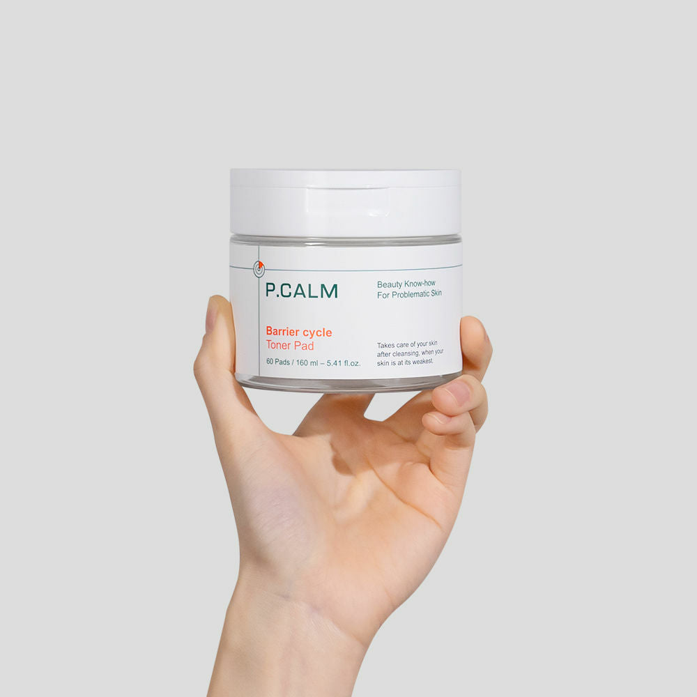 P.CALM Barrier Cycle Toner Pad 60pads/160ml