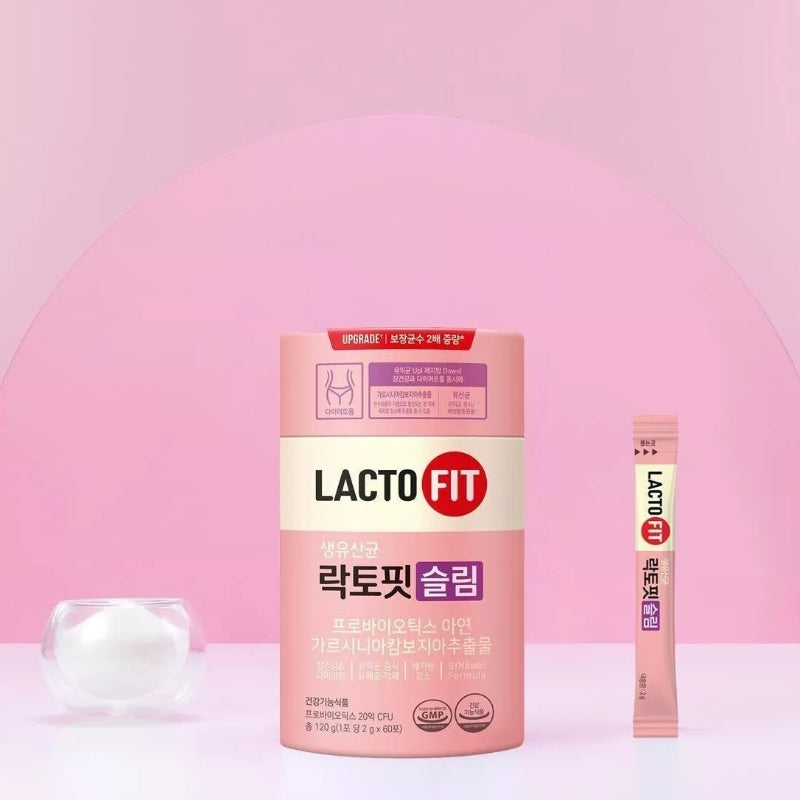 Lacto-Fit Probiotics Slim 120g (2g x 60pcs)*3boxes
