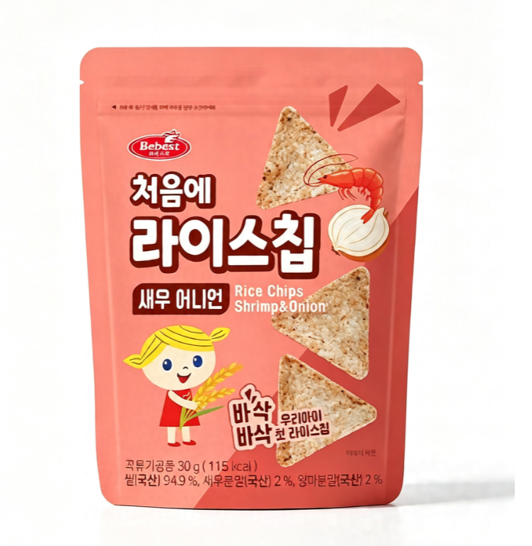 Bebest Rice Chips Choose 1 out of 4 options