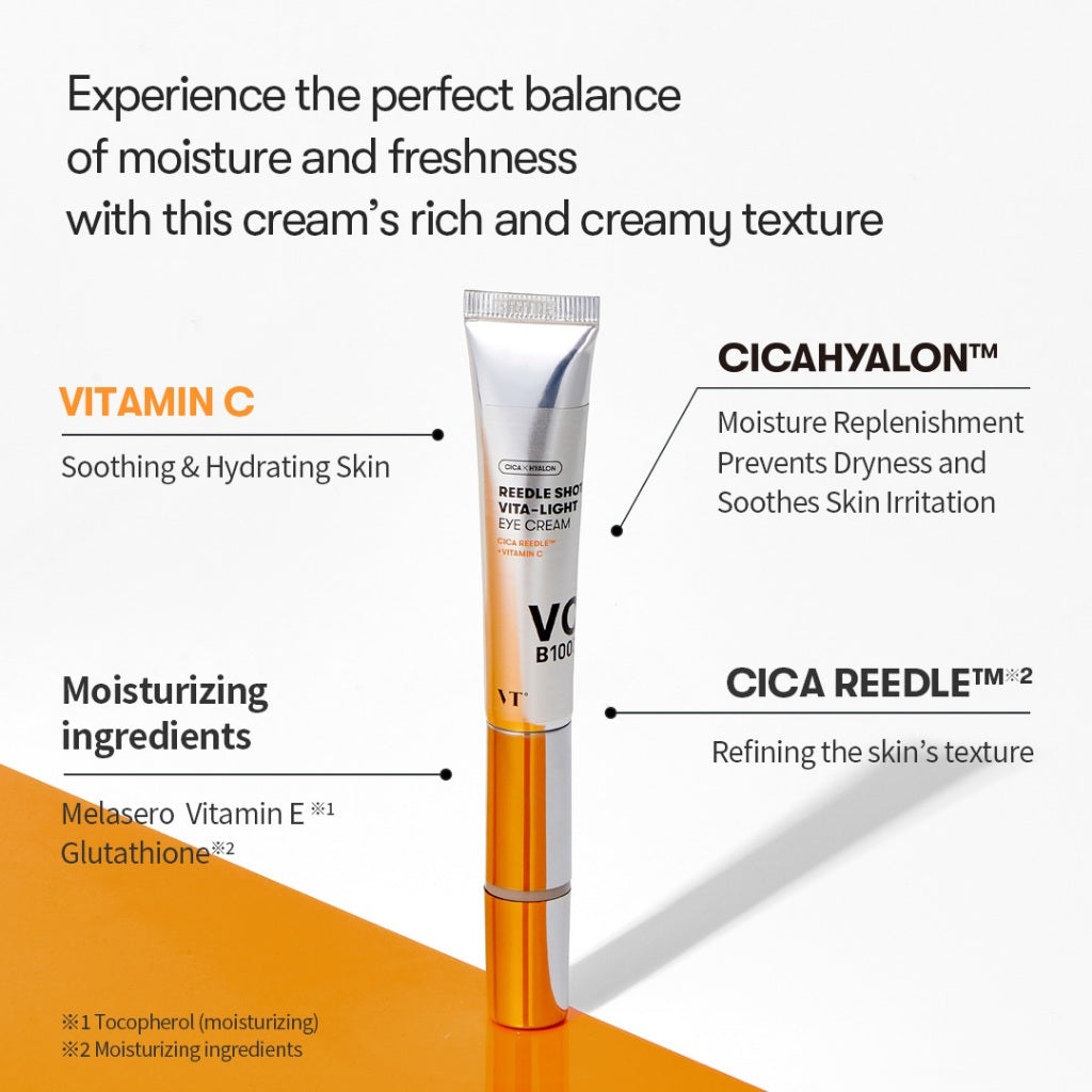 VT  Reedle Shot Vita-Light Eye cream 15ml