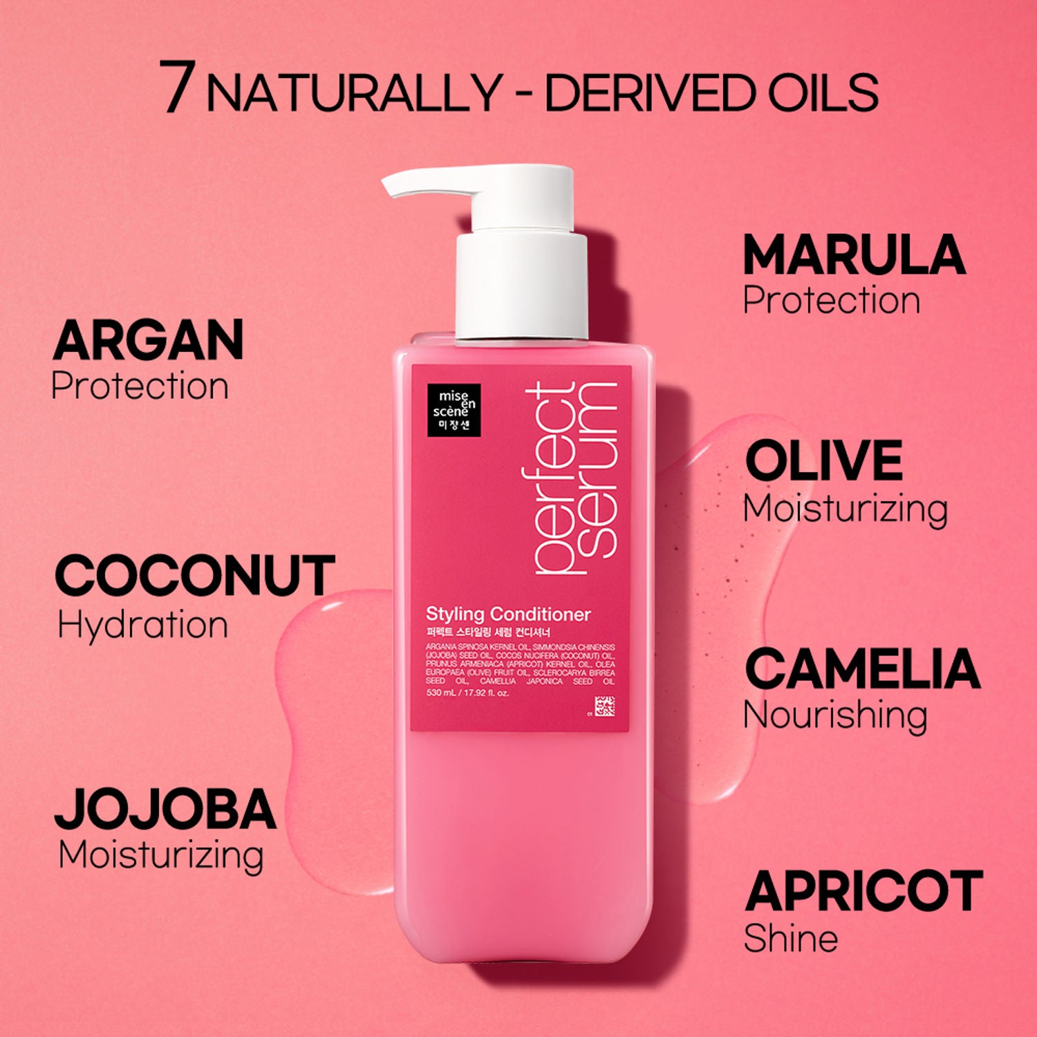 Mise-en-scene Perfect Styling Serum Shampoo 680ml + Conditioner 680ml