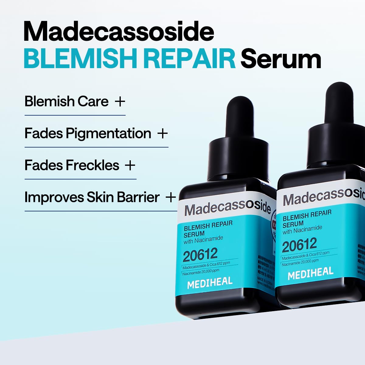MEDIHEAL Madecassoside Blemish Repair Serum 40ml + 40ml