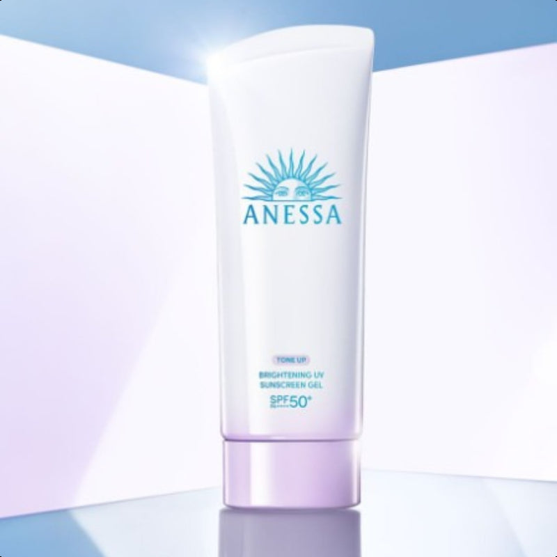 NEW!  ANESSA Brightening UV Sunscreen Gel Tone Up SPF50+ PA++++ 90g