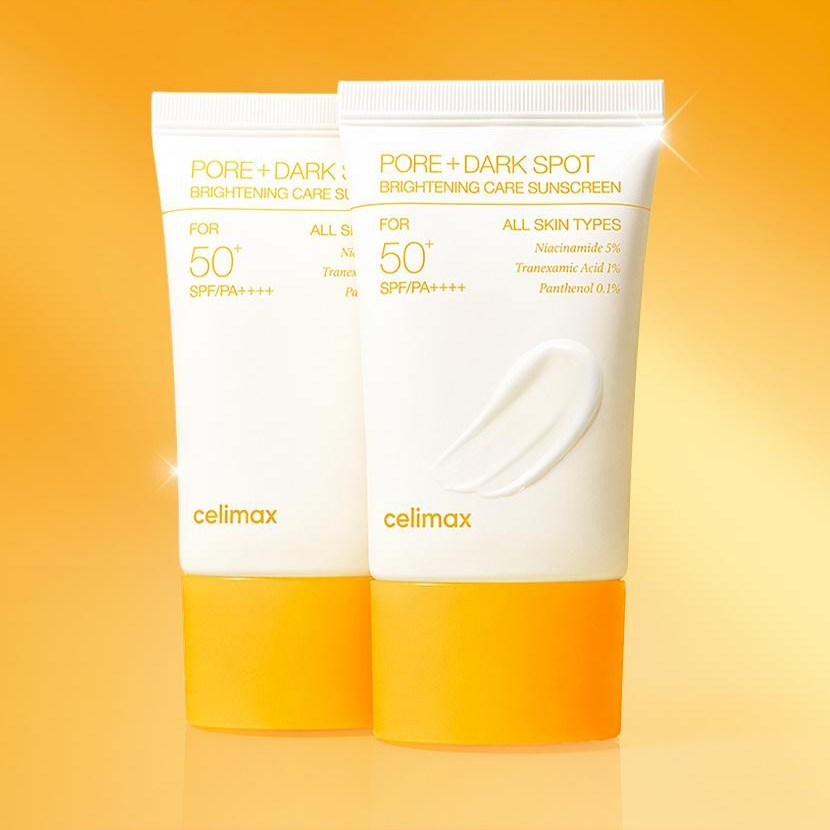 celimax Pore+ Dark Spot Brightening Care Sunscreen SPF50+PA++++ 50ml*2