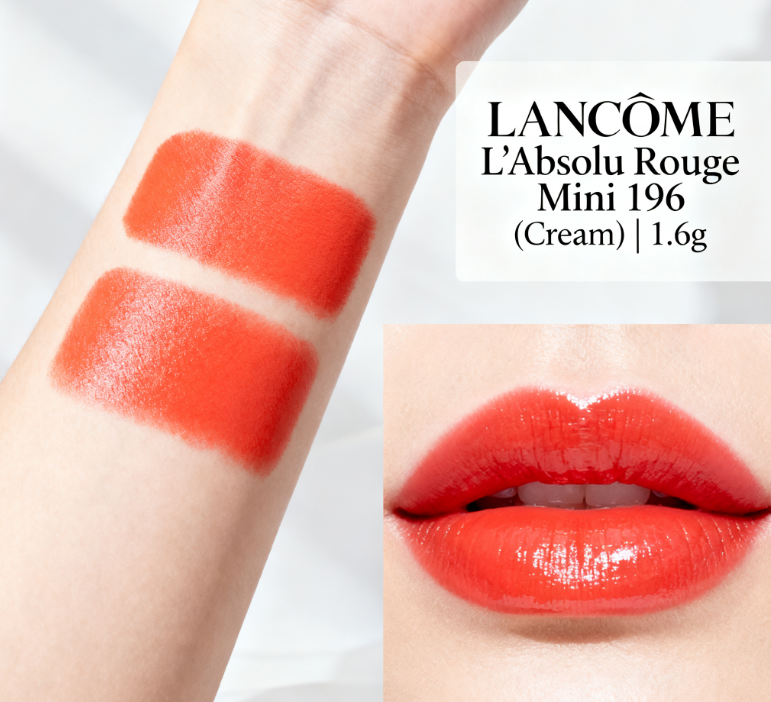 Lancôme L'Absolu Rouge Lipstick Smudge-Resistant & Luminous Finish - Up To 18HR Comfort