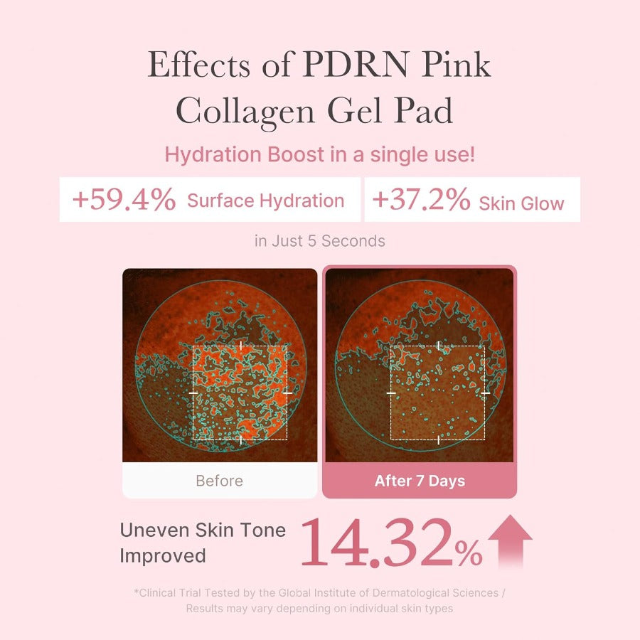 medicube Toner Pads Salmon DNA PDRN Pink Collagen Jelly Pad  | 70 Pads (1 Pack)