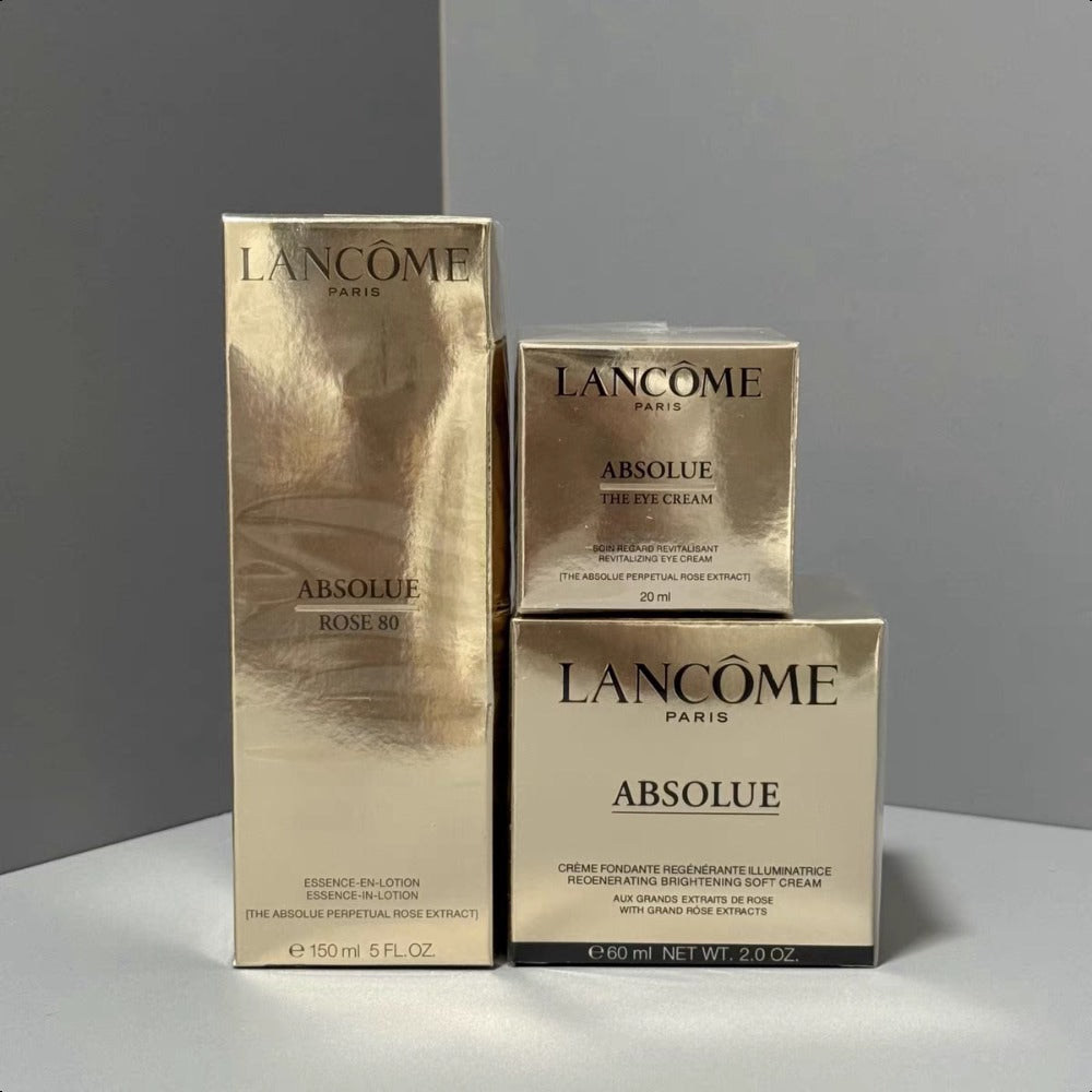 Lancome Absolue Skincare Set(essence in lotion 150ml+soft cream 60ml+eye cream 20ml)