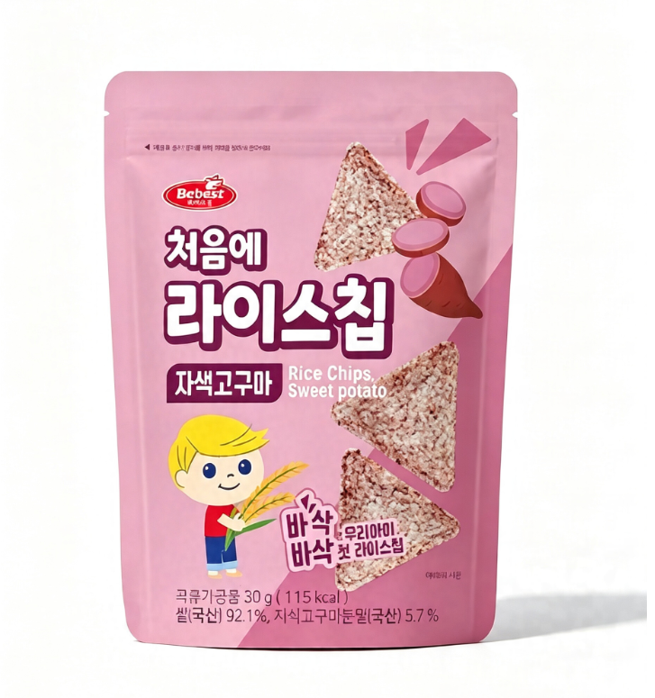 Bebest Rice Chips Choose 1 out of 4 options