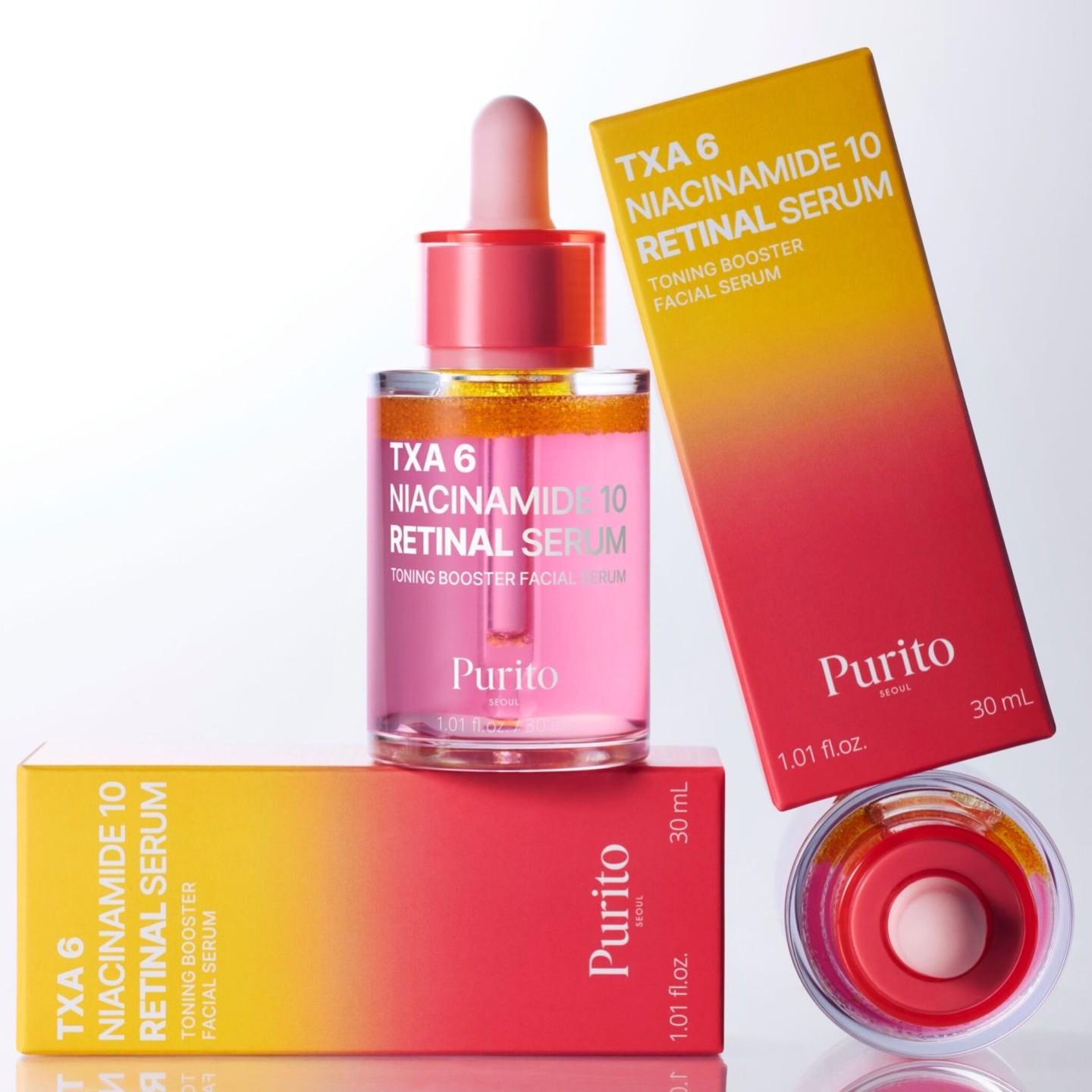 Purito SEOUL - TXA 6 Niacinamide 10 Retinal Serum 30ml
