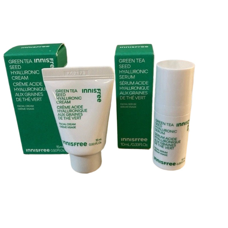 Sample - Innisfree 23New Green Tea Seed Hyaluronic Duo Kit