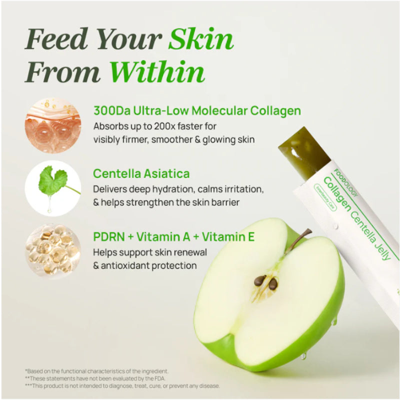 FOODOLOGY Coleology Centella Jelly 10 Sticks