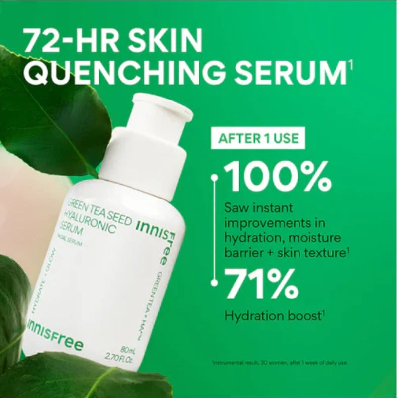 innisfree 2023 New Green Tea Seed Serum 80ml