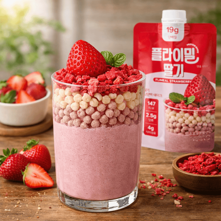 Flimeal Strawberry Meal Replacement Shake 45g/pack