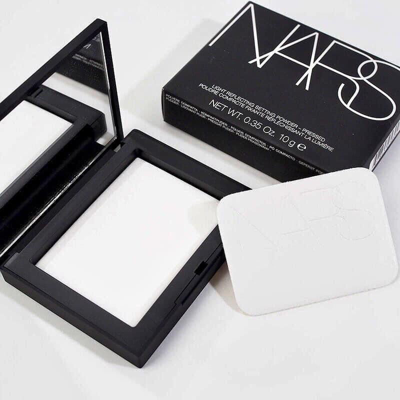 NARS Light Reflecting Pressed Powder Shrink Pores and Control Oil 10g & 3g Sample