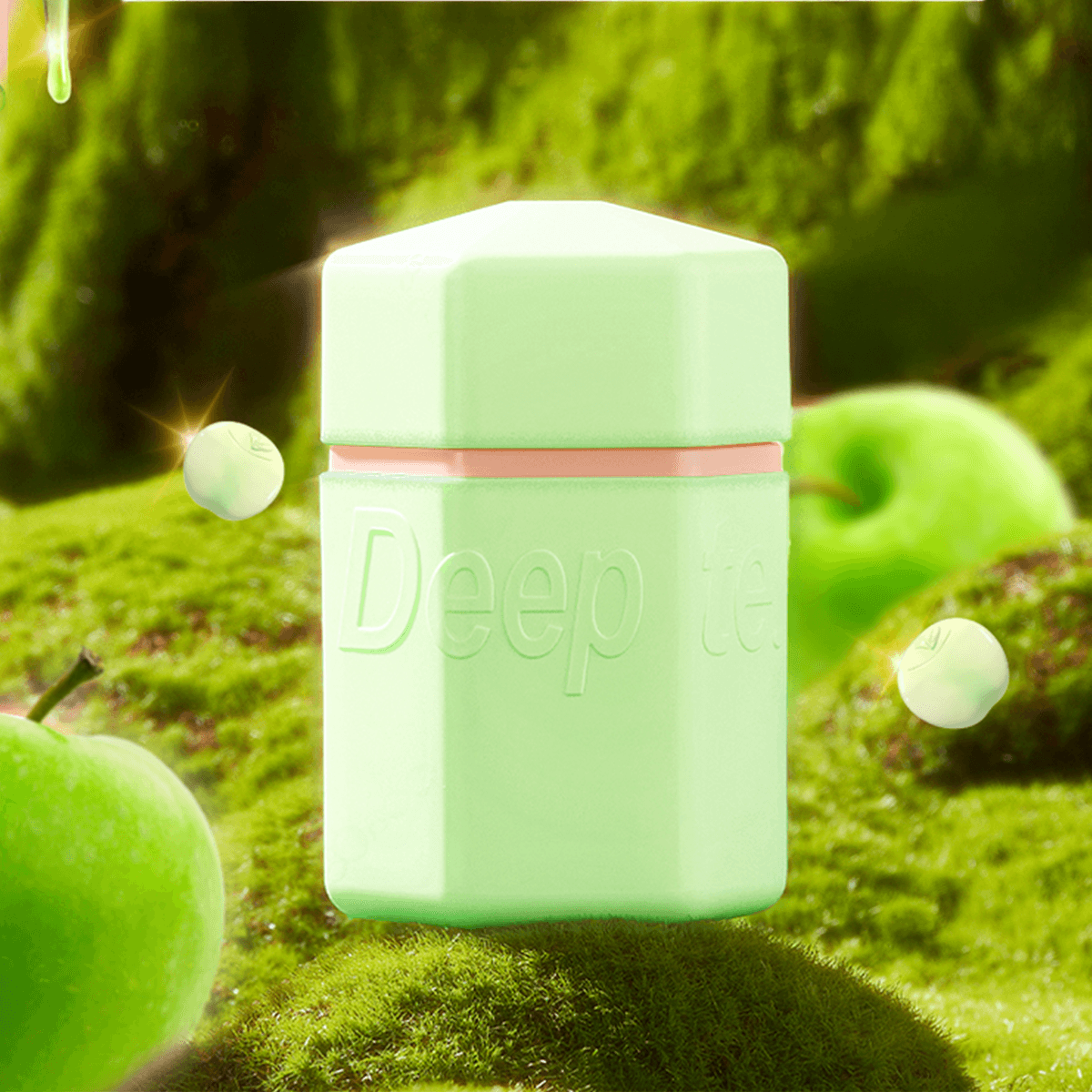 DEEPTE 3DAYS Apple Burn Slimming Candys, 30 Tablets (15-day supply)