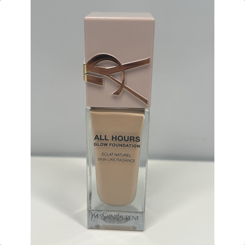 YSL All Hours Glow Foundation - Shade: LC2 - Brand New In Box - Full Size 25ml