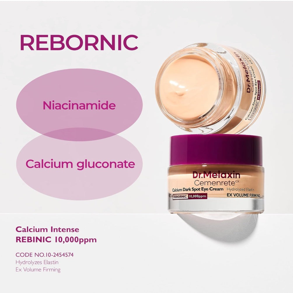 DR.MELAXIN Cemenrete Calcium Dark Spot Eye Cream 15g