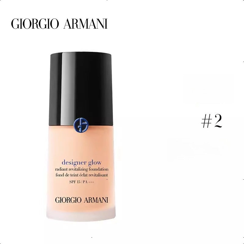 Giorgio Armani Designer Glow Radiant Revitalizing Foundation - # 1#2 30ml/1oz