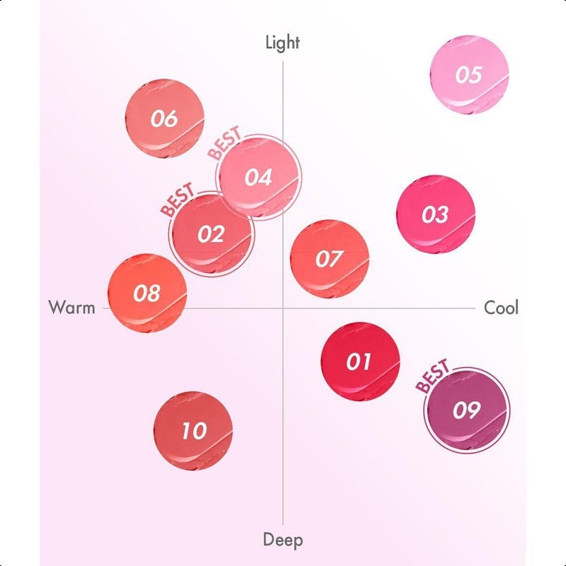 AMUSE Fondue Balm 3.2g 10colors K-Beauty