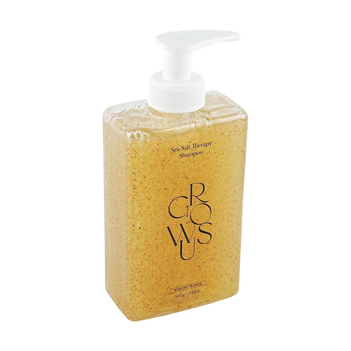 GROWUS Sea Salt Therapy Shampoo 500ml, Fresh, Deep Cleansing