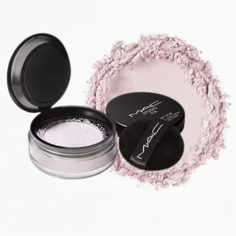 MAC Studio Fix Pro Set + Blur Weightless Loose Powder Lavender 24-Hour Long-Lasting Wear